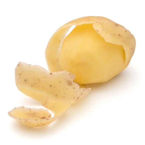 Geschälte Kartoffelknolle — Stockfoto