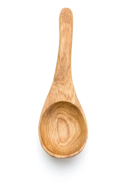 Carving wooden spoon — Stock Photo, Image
