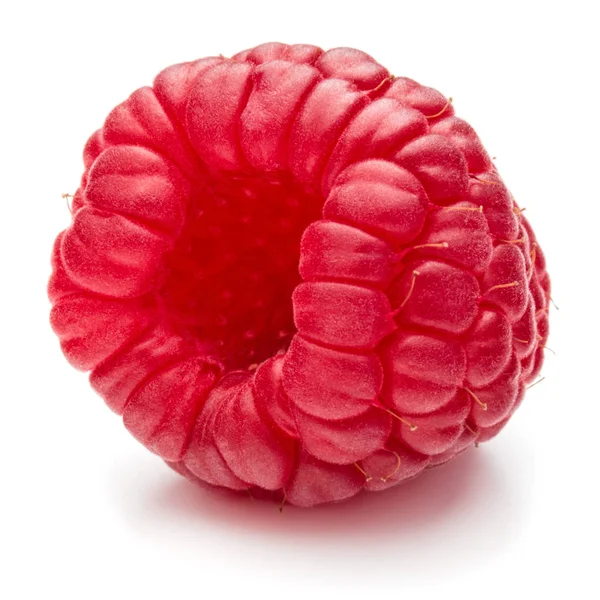 잘 익은 딸기 흰색 절연 — 스톡 사진
