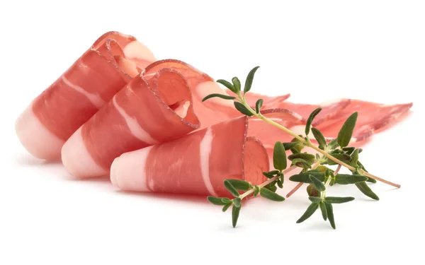 Italian prosciutto crudo — Stock Photo, Image