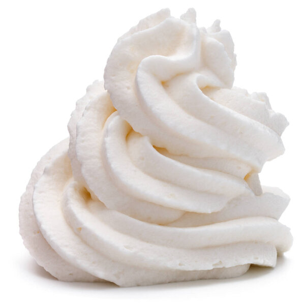 Whipped cream swirl 