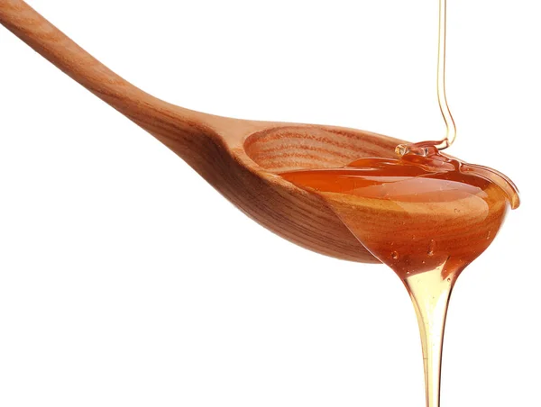 Honing druipend van Beer — Stockfoto