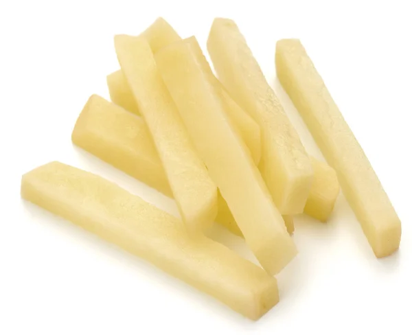 Syrové brambory nakrájené proužky — Stock fotografie
