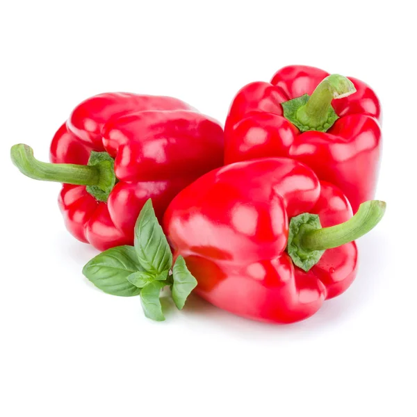 Tre söta paprika — Stockfoto