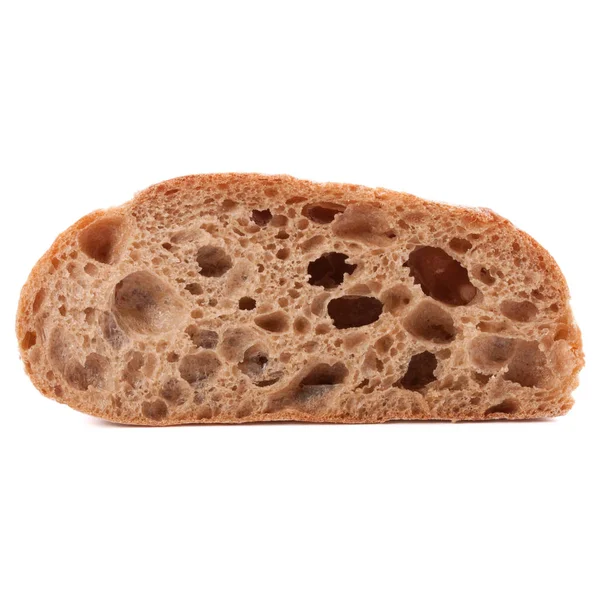 Skiva färsk ciabatta bröd — Stockfoto