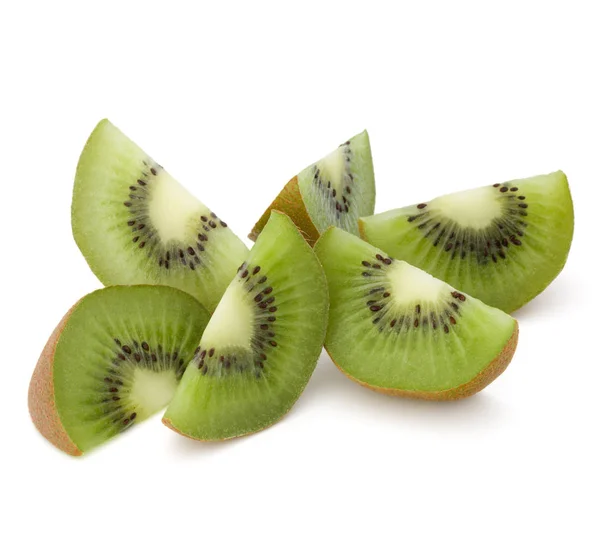 Kiwis en rodajas aisladas — Foto de Stock