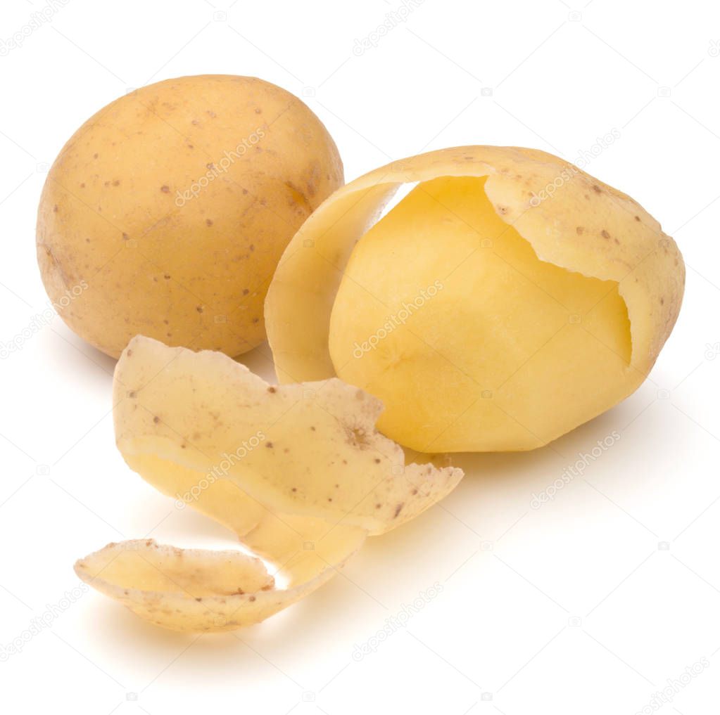 fresh ripe potatoes