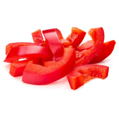 kırmızı biber şeritler 