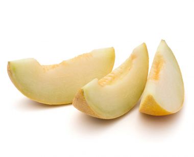 olgunlaşmış kavun dilimleri 