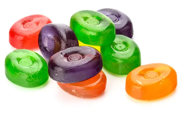 Kleurrijke suiker snoepjes — Stockfoto
