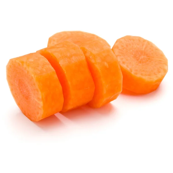 Chopped carrot slices — Stock Photo, Image