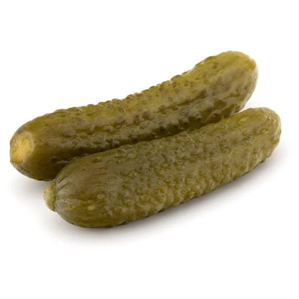 Stacked marinated cucumbers — Stock Photo, Image