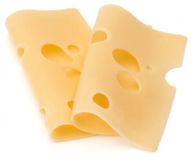 Peynir dilimleri yığını 
