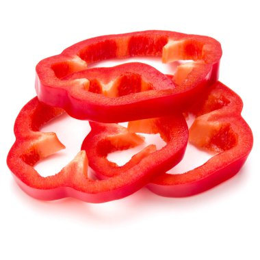 kırmızı biber dilimleri 