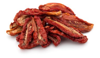 kurutulmuş domates yığını 