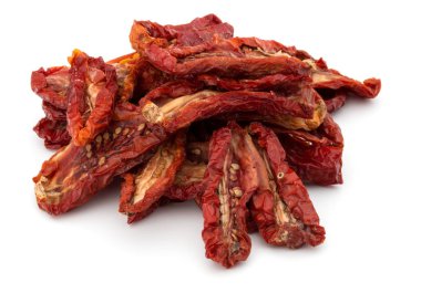 kurutulmuş domates yığını 