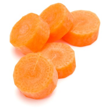 doğranmış havuç dilimleri 