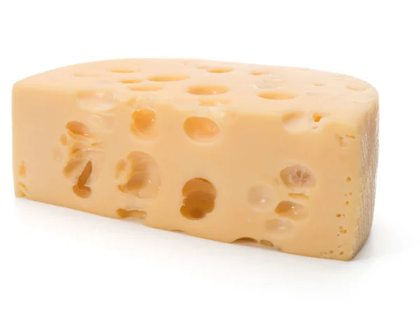 Bloco de queijo fresco — Fotografia de Stock