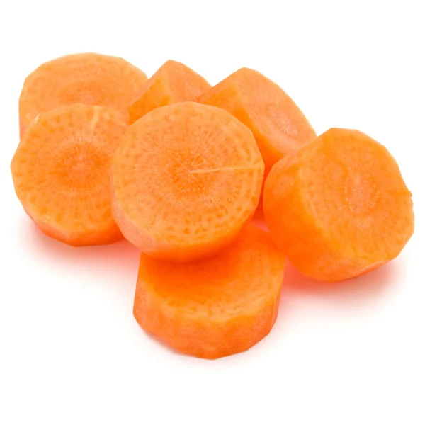 Trozos de zanahoria picada —  Fotos de Stock