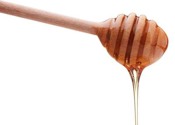 Honing druipend van Beer — Stockfoto