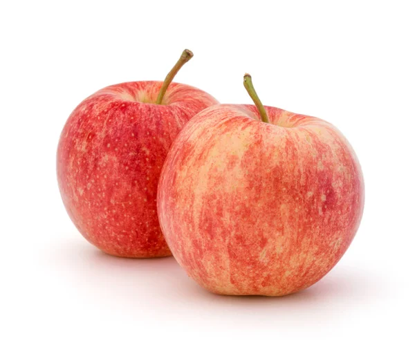 Stapel van rode appels — Stockfoto