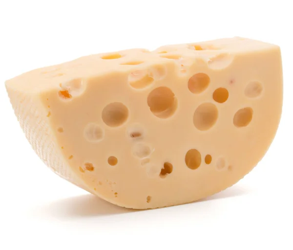 Blocco di formaggio fresco — Foto Stock