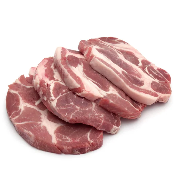 Raw pork chop meat — Stock Photo, Image