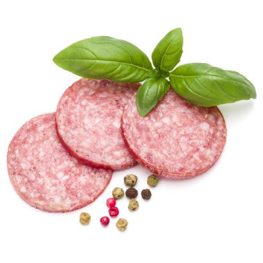 füme salam dilimlenmiş