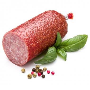 füme salam dilimlenmiş