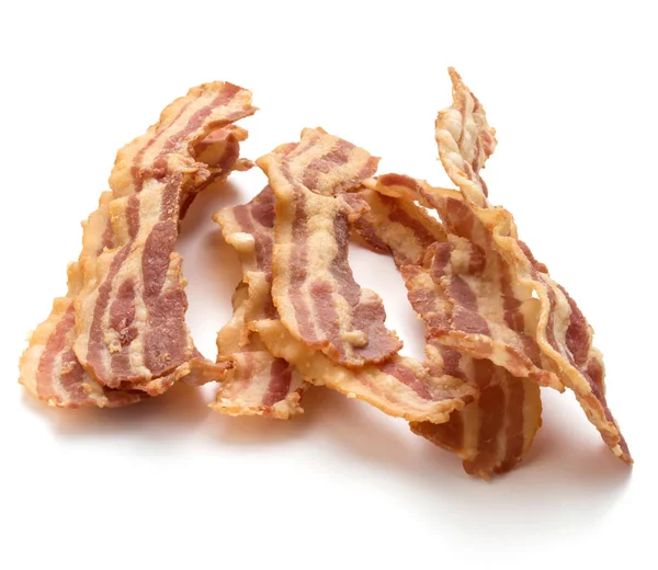 Tranches de bacon croustillantes cuites — Photo