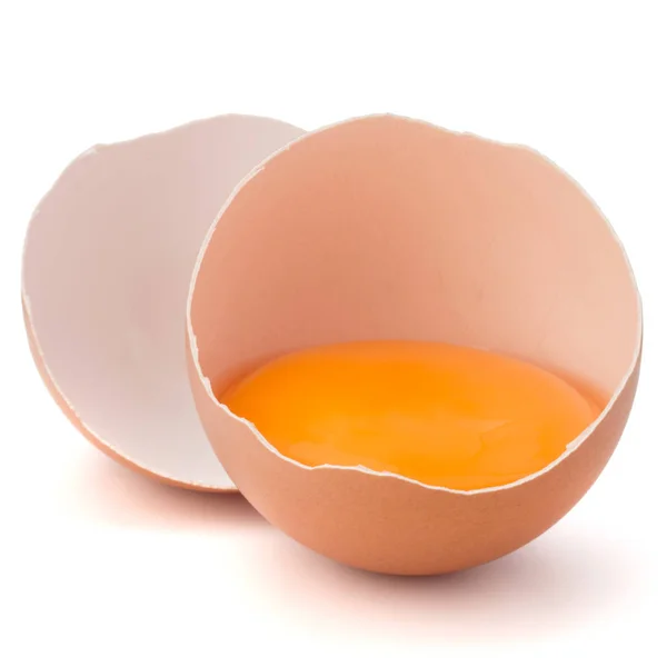 Złamane jaj w skorupce — Zdjęcie stockowe
