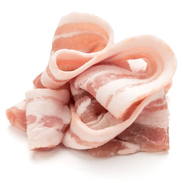 薄切り豚肉のベーコン — ストック写真
