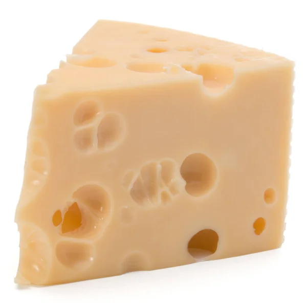 Färsk ost block — Stockfoto