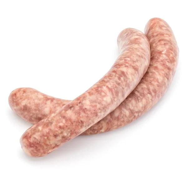 Raw meat sausages — Stock Photo, Image