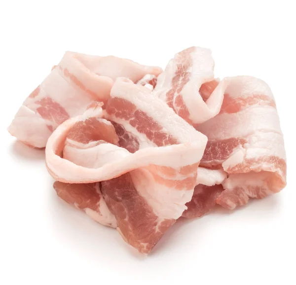 Sliced pork bacon — Stock Photo, Image