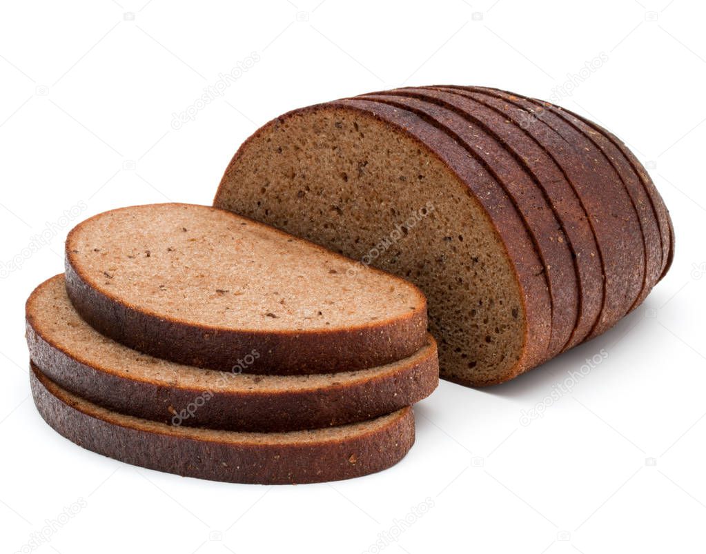 Sliced rye bread 