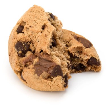 Çikolata parçacıklı kurabiye. 