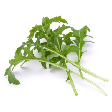  Yeşil taze roka yaprakları 