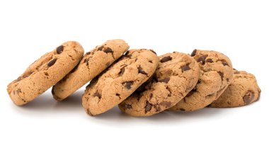 Çikolata parçacıklı kurabiye. 