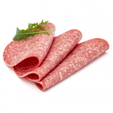 Füme salam sosis dilimleri