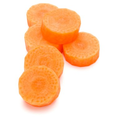 doğranmış havuç dilimleri 