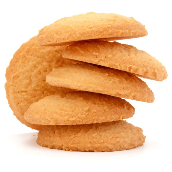 Galletas apiladas de pastelería corta — Foto de Stock