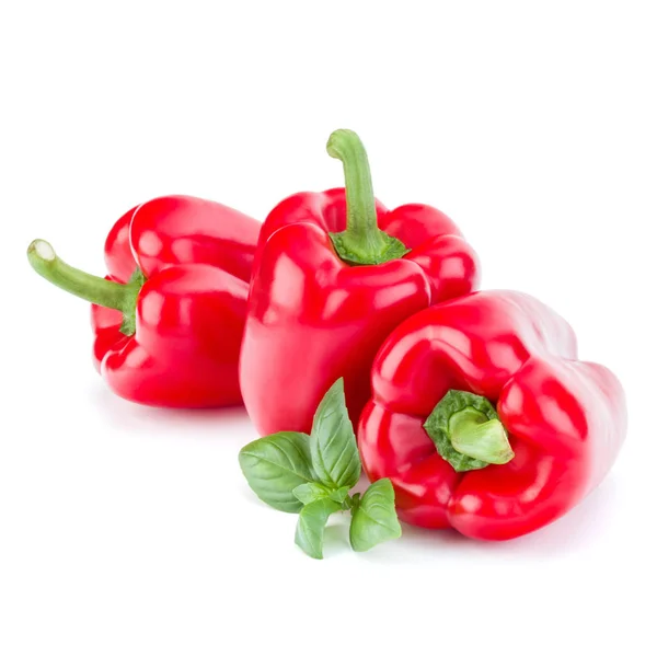 Tre söta paprika — Stockfoto