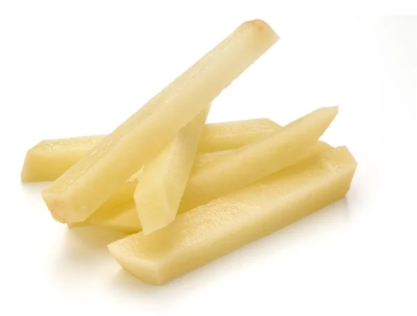 Raw Potato sliced strips — Stock Photo, Image