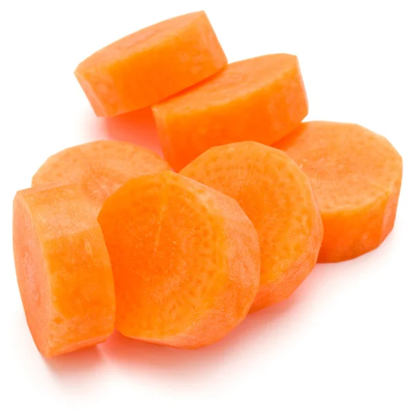 Gehackte Karottenscheiben — Stockfoto
