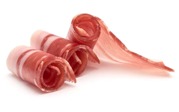 Italské prosciutto crudo nebo jamon — Stock fotografie