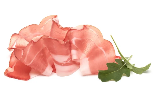 Włoskiego prosciutto crudo lub jamon — Zdjęcie stockowe