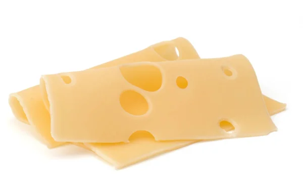 Plastry ser biały — Zdjęcie stockowe