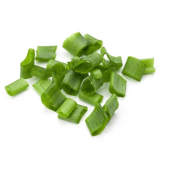 Chopped spring onion or scallion — Stock Photo, Image