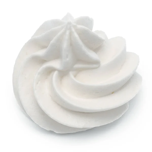 Whipped cream swirl — Stock Photo, Image